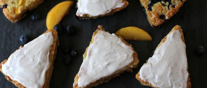 12Peach Blueberry Scones