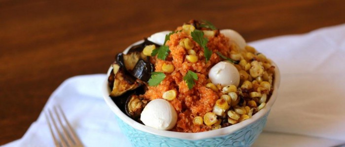 05Roasted Red Pepper, Eggplant, And Corn Quinoa