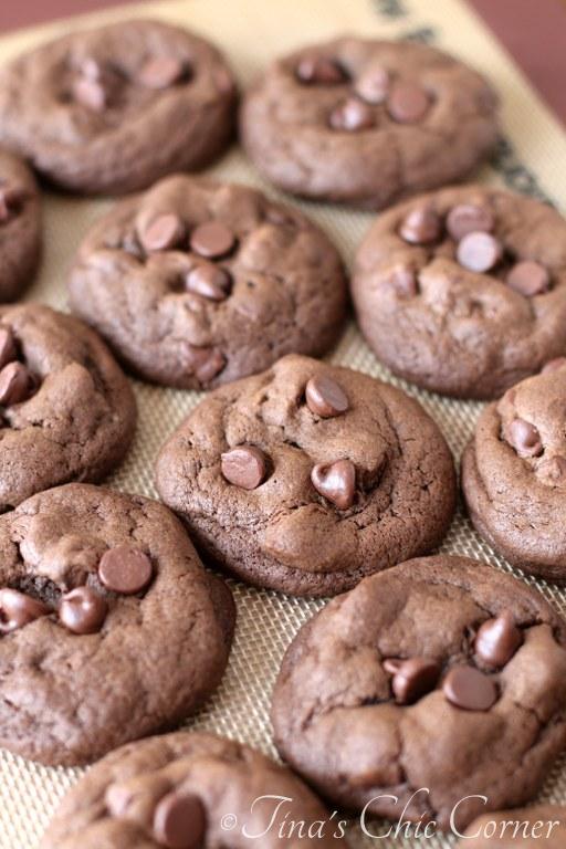 Double Chocolate Chunk Cookies – Tina's Chic Corner
