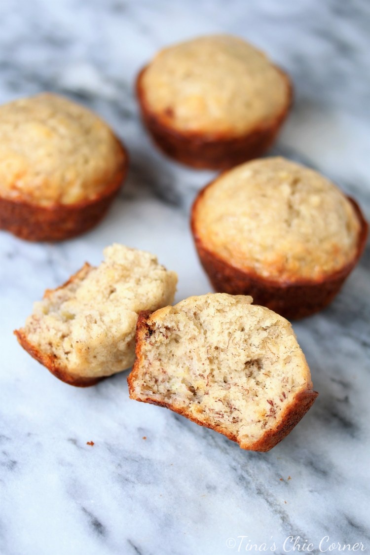 Small Batch Banana Muffins – Tina's Chic Corner