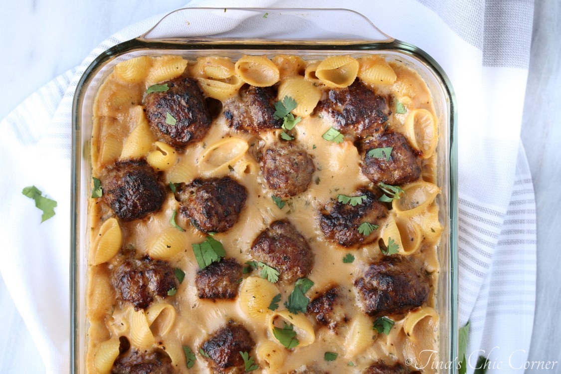 Swedish Meatball Pasta Bake – Tina's Chic Corner